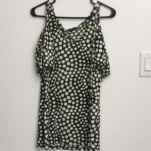 Cold shoulder top